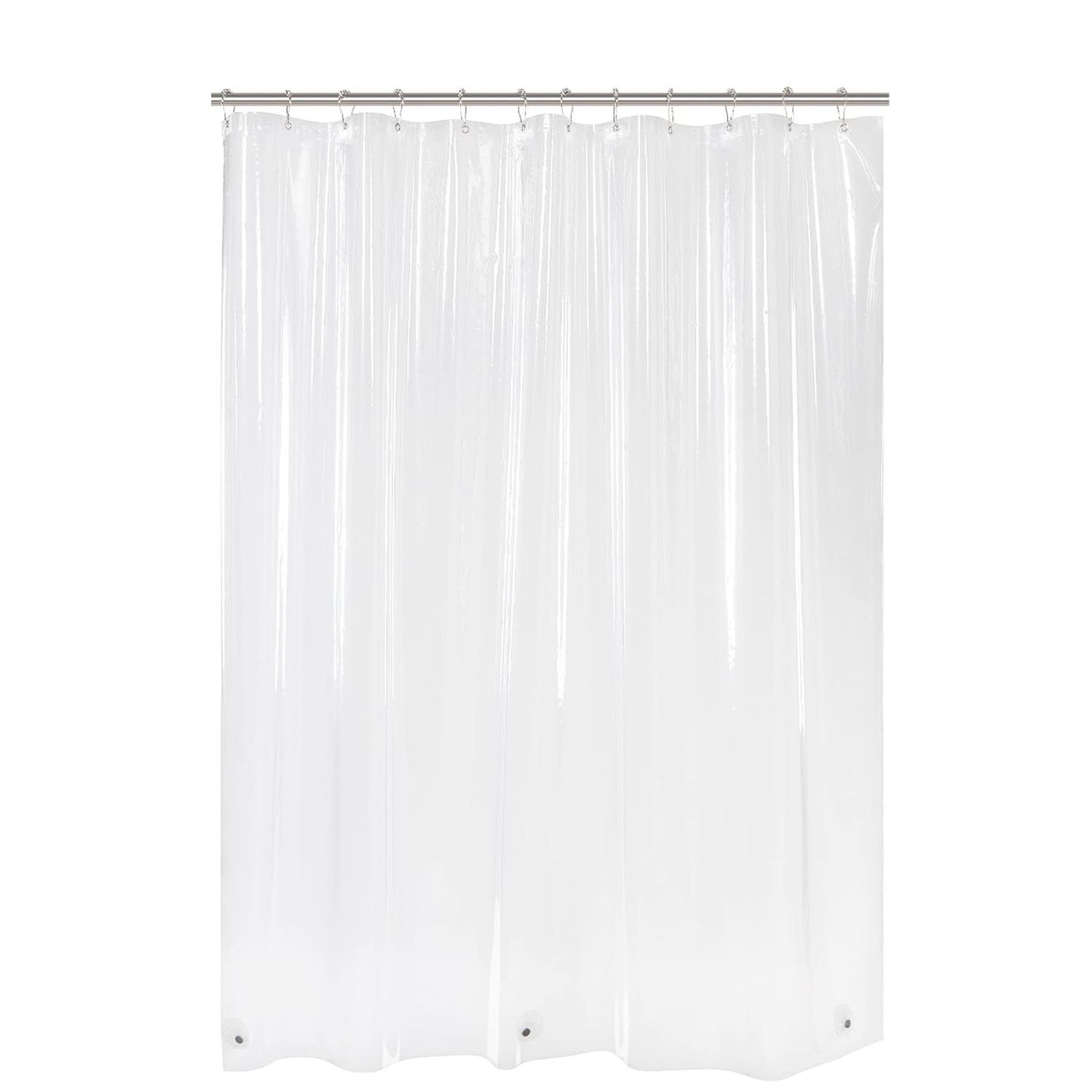 Clear Shower Curtain Liner, Extra Long Shower Curtain Liner 72 x 84