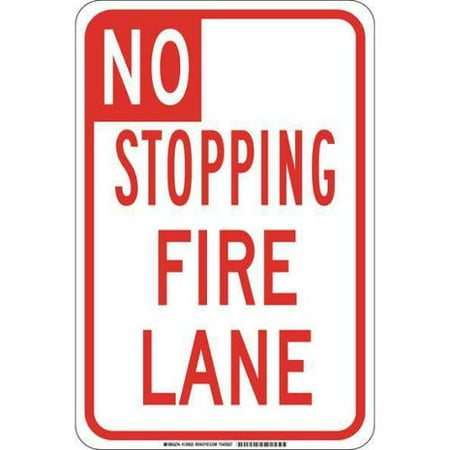 Traffic Sign, Brady, 129633, 18"Hx12"W