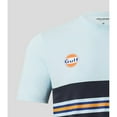 thumbnail image 3 of McLaren F1 Gulf Collaboration Men's Classic Striped T-Shirt, 3 of 8
