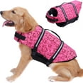 thumbnail image 1 of Pet Dog Life Jacket Outdoor Safety Clothes with reflective stripe Life Vest Swimming Preserver Rescue Pet Life Vest Harness For Small Medium Large Dogs(XXS-2XL), 1 of 6