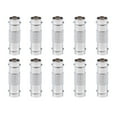 thumbnail image 2 of Adaptadores Acopladores BNC Hembra A Hembra De 10 Piezas, Mecanizados Para Una Máxima Transferencia De Señal, Fáciles De Usar Para Cámaras CCTV, Aplicaciones De Video Y Audio, 2 of 7