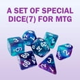 thumbnail image 3 of Playmat Extalas MTG TCG PTCG DND con tubo de almacenamiento y 7 dados, 3 of 5