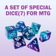 thumbnail image 5 of MTG Playmat Extalas TCG con tubo de almacenamiento y 7 dados a prueba de agua, 5 of 6