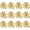 Gold, variant on Hollow Out Flower Napkin Ring Holder Metal Napkin Rings for Wedding Party Holiday Banquet Christmas Dinner Delicate Serviette Buckles Decor Favor, 12 Pieces