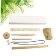 thumbnail image 5 of OATIPHO Double Drill Fire Starter Kit Natural Wooden Friction for Camping Use, 5 of 8