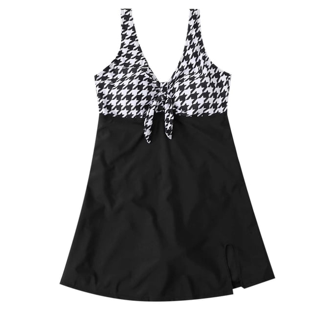 WREESH Débardeur Imprimé d'Été pour Femmes Maillot de Bain une Pièce