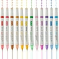 thumbnail image 1 of 12 Pcs Curve Highlighters Pen Constellation Pattern Curved Highlighter Durable Smooth Writing Roller Highlighter Pen Creative Curve Pens Colorful Highlighters Pen, 1 of 11