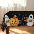 thumbnail image 6 of Tchckioa Halloween Black Tablecloth 60x84 Inch,Rectangle Waterproof Table Cover for Kitchen Dining Decor, 6 of 6