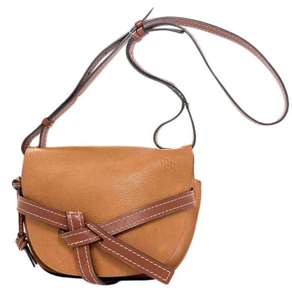 Pre-Owned Loewe Gate Bag Shoulder Calfskin Women's LOEWE