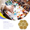 thumbnail image 4 of Ruiboury 1450 Pieces/Set Bracelets Open Jump Rings Pendant Bangle 3-10mm Connectors Jewellery Findings DIY Crafting Handmade Handicraft Gold, 4 of 6