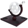 thumbnail image 4 of Juego de decantador de whisky Globe, contenedor de vino con 4 vasos, dispensador de licor, regalo para hombres, 4 of 14