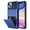 Blue, variant on Dteck Wallet Case for iPhone 14 Plus,Shockproof Rubber Rugged 4-Card Credit Holder Slots Cover Hybrid Heavy Duty Protection Armor Phone Back Case,Gray