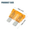 thumbnail image 4 of 5pcs Blade Style Fuses 5A Blade Style Fuses for Automotive Car Boat Truck SUV RV Motorcycle Orange, 4 of 6