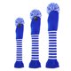 thumbnail image 5 of 3 piezas de sombrero de golf de punto cubierta de de conducción cubierta de cabeza de para club de golf - Azul Sunnimix Cubiertas de cabeza de golf de punto, 5 of 8