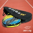 thumbnail image 4 of Pop Beach Tennis Racket One Paddle 18" x 10.2" Carbon Fiber Power Lite 360g Grip Handles, 4 of 7
