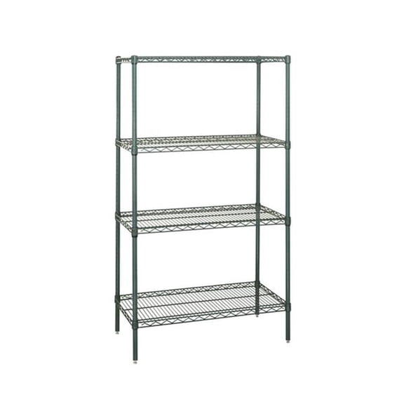 Quantum Storage WR86-1472P Proform Wire 4 Shelf Unit - 14 x 72 x 86 in.