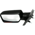 thumbnail image 4 of MIRROR Compatible with 2007-2008 Ford F-150 Left Driver Heated Power Glass Folding In-housing Signal Light Textured Black, 4 of 5