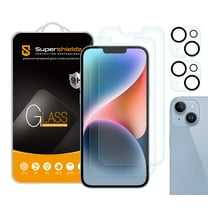 (2 Pack) Supershieldz Designed for iPhone 14 Plus (6.7 inch)  Camera Lens Tempered Glass Screen Protector, Anti Scratch, Bubble Free