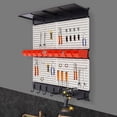 thumbnail image 5 of Wall Mounted Rectangular Garage Storage Organizer Wall Garage Storage Tool Storage Rack Kit, 5 of 18