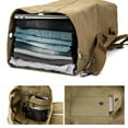 thumbnail image 5 of Canvas Backpack Outdoors 35L Travel Laptop Bag Camping Hiking, 5 of 6
