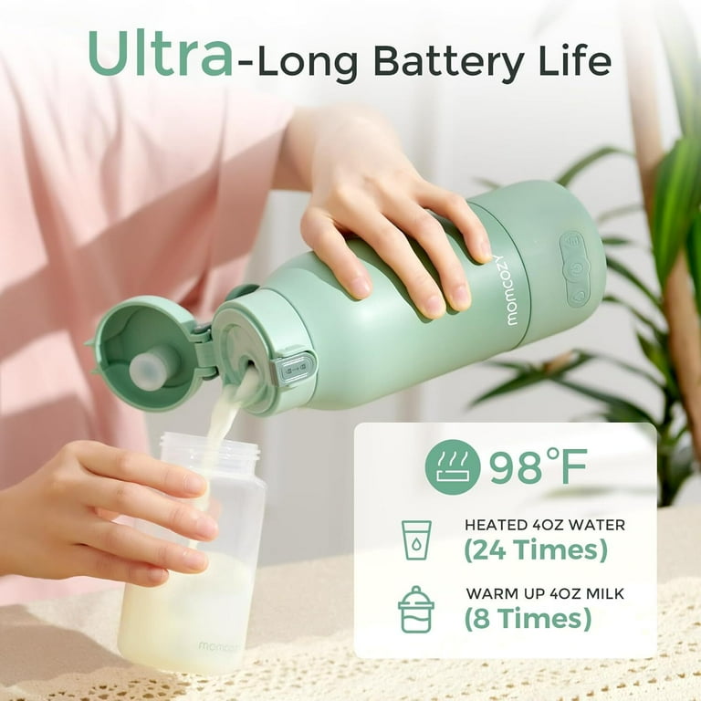 Momcozy Portable Milk Warmer, Dual Heating Modes for Breast Milk