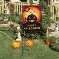 thumbnail image 6 of Halloween Decorations Garden Flag - 100% Polyester Halloween House Yard Flag, Trick or Treat Candy Pumpkin Outdoor Decorative, Vivid Color Beautiful Seasonal Holiday Fall, 18" H x 12.5" W, 6 of 7