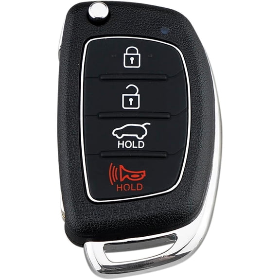 Replacement for 2015 2016 2017 Hyundai Sonata Key Fob TQ8-RKE-4F16 433MHz 4 Buttons