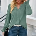 thumbnail image 4 of long sleeve blouses for women, 4 of 8