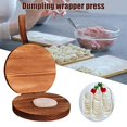 thumbnail image 3 of Pressed Dumpling Wrapper, Wooden Tortilla Press, Pancake Mold, 3 of 5