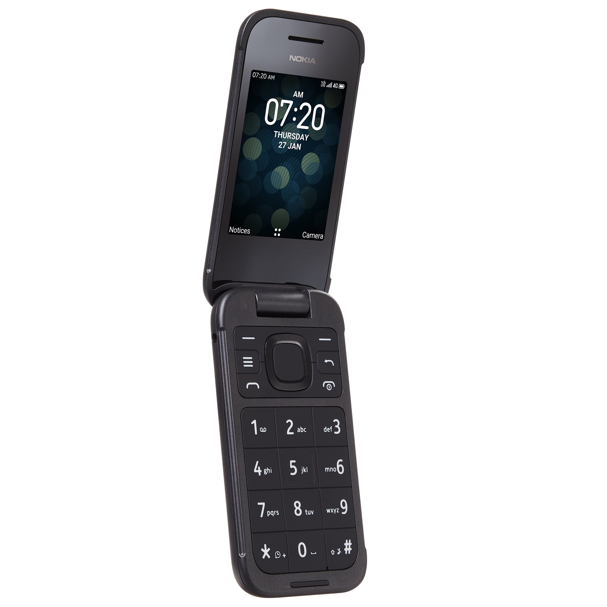 Tracfone Nokia 2760 Flip, 4GB, Black - Prepaid Feature Phone [Locked to  Tracfone Wireless]