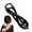 Black, variant on Bow Hair Clip for Women Hair Pin Hair Clip Ponytail Holder Barrettes Bowknot Twisted Flat Leather Headwear Hair Accessories for Thick Hair Dark Brown