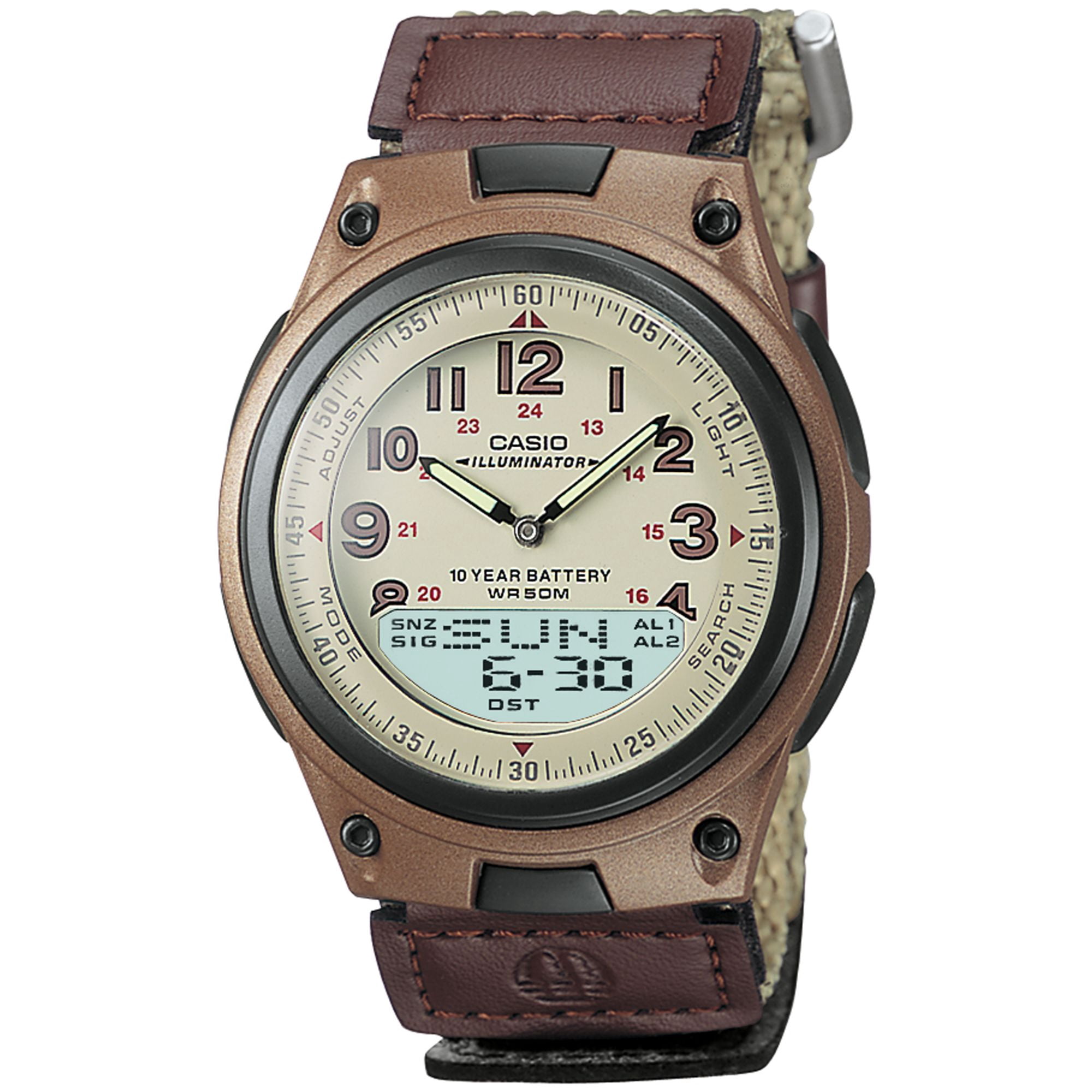 Casio Analog/Digital Dial Watch