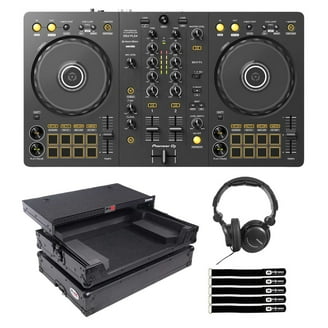 Pioneer 2-Deck DJ Controller DDJFLX4, USB Audio, Mix Music, Stereo