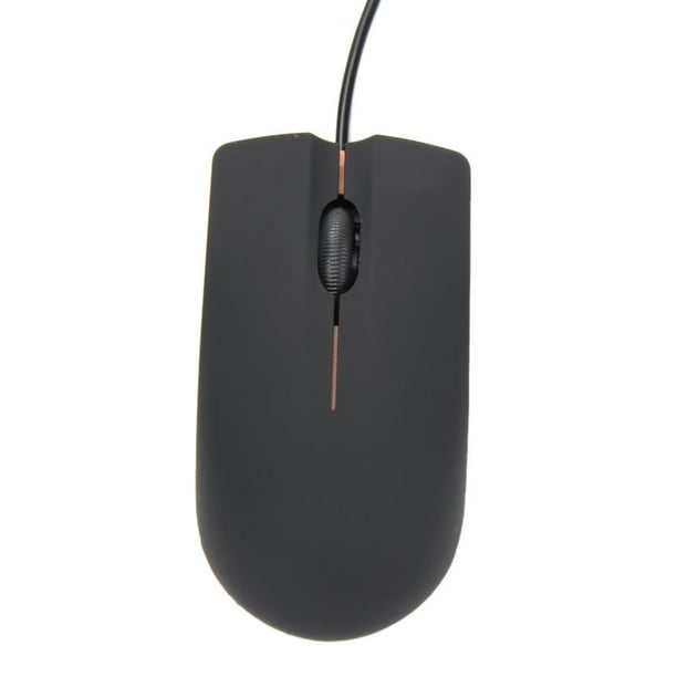 USB 3D Wired Optical Mini Mouse Ratones para PC Computadoras portátiles negro Likrtyny Para estrenar