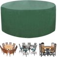 thumbnail image 1 of Housse pour Ensemble de Meubles de Patio 73 Pouces P x 37 Pouces H, Housses de Table et Chaises de Patio Rondes Imperméables, Housses de Meubles de Jardin Extérieur, Housses de Table à Manger Résistantes aux Intempéries, 1 of 7