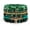 B, variant on Women’s 7-Piece Boho Stackable Bracelet Set, Vintage Crystal Beaded Bracelets with Resin Beads & Gold Tone Accents, Layered Hippie Fashion Jewelry Gift
