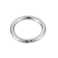thumbnail image 4 of 10mm Metal O Rings Non-Welded for Straps Bags Belts DIY Silver Tone 20pcs, 4 of 5