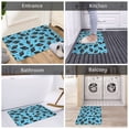 thumbnail image 5 of Sikiie Graduation Hats2 Print Flannel Anti-slip Floor Mat 16x24in, Thickened Dustproof Entrance Door Mat Floor Mat for Kitchen, Bathroom, Laundry Room, 5 of 7