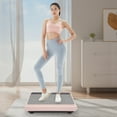 thumbnail image 2 of Vibration Plate Exercise Machine Whole Body Workout Vibration Fitness Platform, 2 of 13