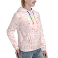thumbnail image 6 of Sikiie Flower Rabbit Women's Casual Hoodies Long Sleeve Lightweight Pullover Tops Loose Sweatshirt-X-Large, 6 of 7