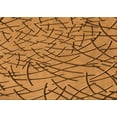 thumbnail image 1 of Ahgly Company Indoor Rectangle Patterned Mahogany Brown Area Rugs, 6' x 9', 1 of 6