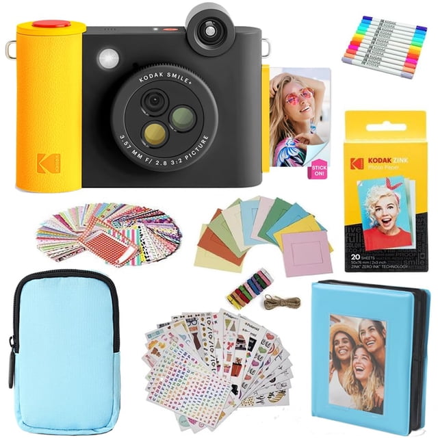 Cámara digital de impresión instantánea e impresora fotográfica KODAK Smile+