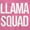 Light Pink, variant on Llama Squad Save The Drama Alpaca BFF Women's Graphic T Shirt Tees Brisco Brands L