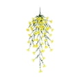 thumbnail image 2 of Artificial Morning Glory Wall Hanging Garland Set, 2 Pack Rattan Trailing Vines, Synthetic Outdoor Decor, Multi-Color, 77 x 20 x 20 cm, 2 of 6