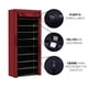 thumbnail image 4 of Estante Organizador para Zapatos de 9 Niveles | Acero Inoxidable | Almacenamiento de Calzado | Tela Impermeable | Zapatero Armable para 27 Pares, 4 of 5