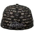 thumbnail image 4 of Batman 800093-71-4fitted-7 1-4 Fitted Batman New Era Laser Etched All Over Logos 59Fifty Hat - 7.25 Fitted, 4 of 4
