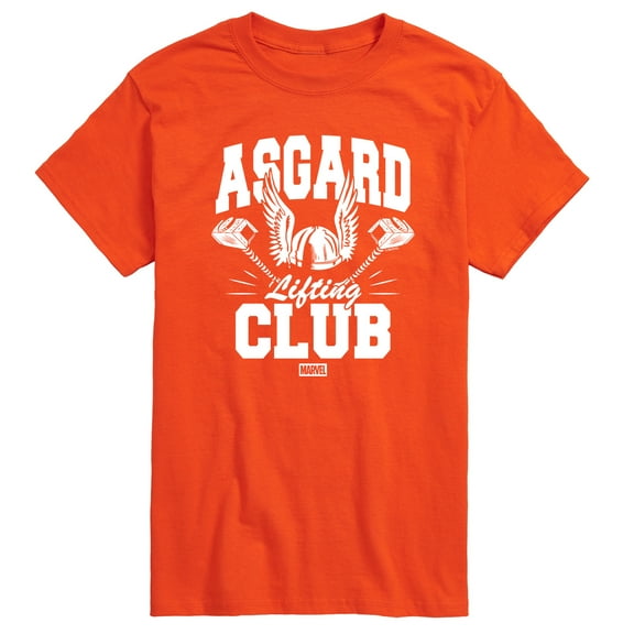 Marvel Thor - Asgard Lift Club - Men's Short Sleeve Graphic T-Shirt