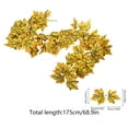 thumbnail image 3 of Btomtd 175cm Autumn Style Maple Leaf Scenic Rattan Garland Artificial Vines for Halloween Thanksgiving Home Decoration, C, 3 of 6