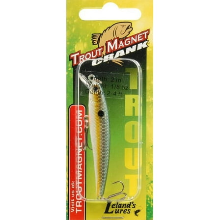 Leland Trout Magnet 2" Crank Bait, 1/8 oz, Shad