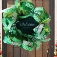 thumbnail image 5 of Bouanq Shamrocks Ornaments NEW Happy St Patrick's Day Leprechaun Wreath & Leprechaun Ribbon For Home Decoration St Patricks Day Decorations Irish Day Gifts, 5 of 6
